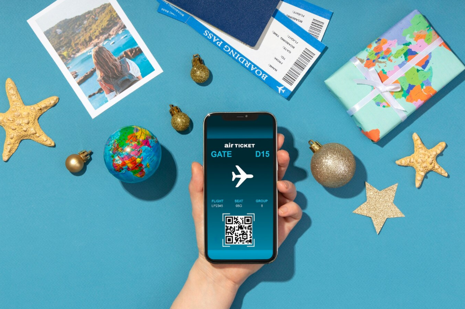 Mobile boarding pass for a last-minute flight