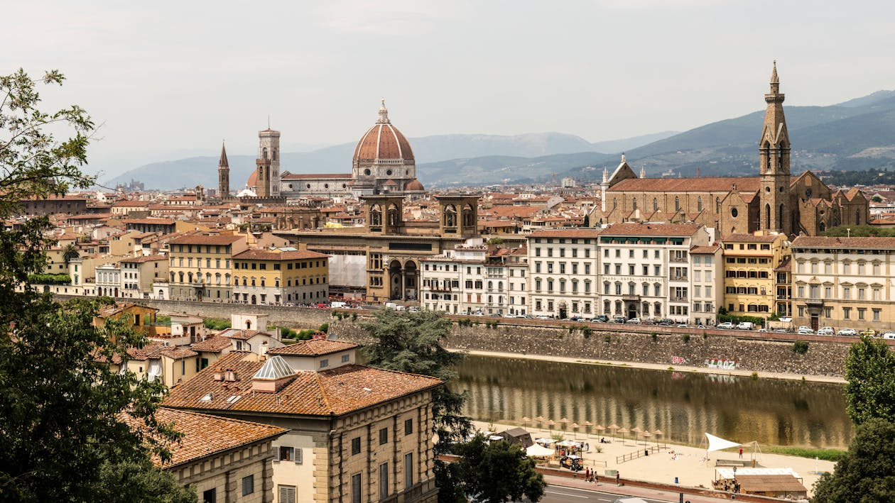Florence skyline showing one of Europe’s cultural capital cities.